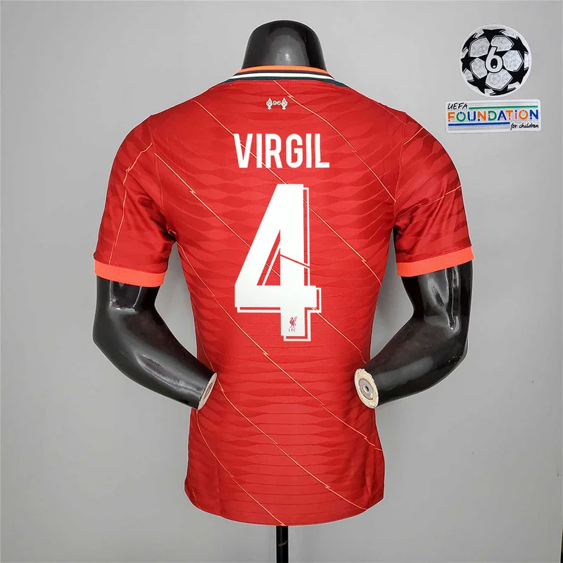 21-22 Liverpool jersey home player version