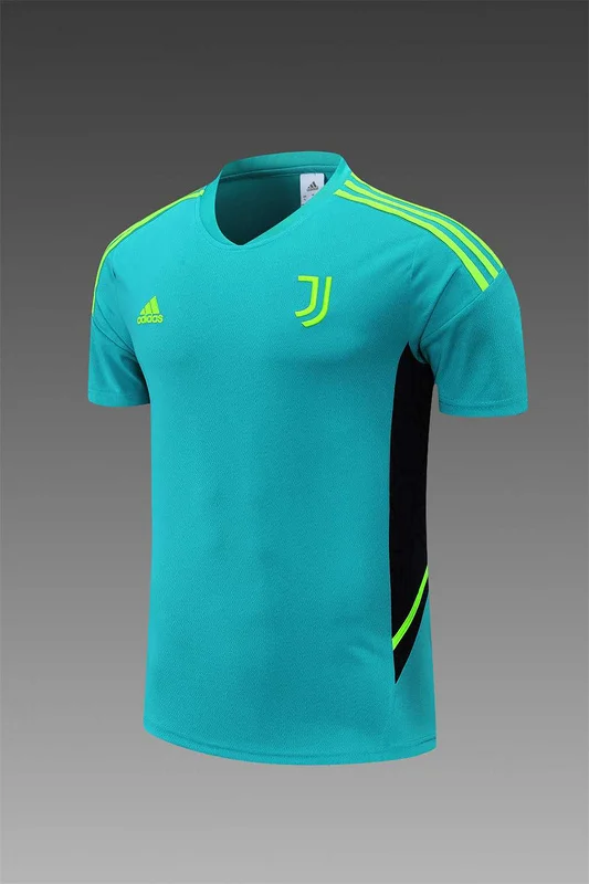 22-23 Juventus jersey Training Suit Short Sleeve Kit Blue