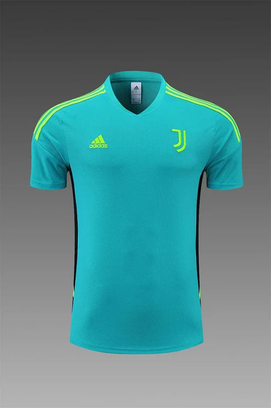 22-23 Juventus jersey Training Suit Short Sleeve Kit Blue