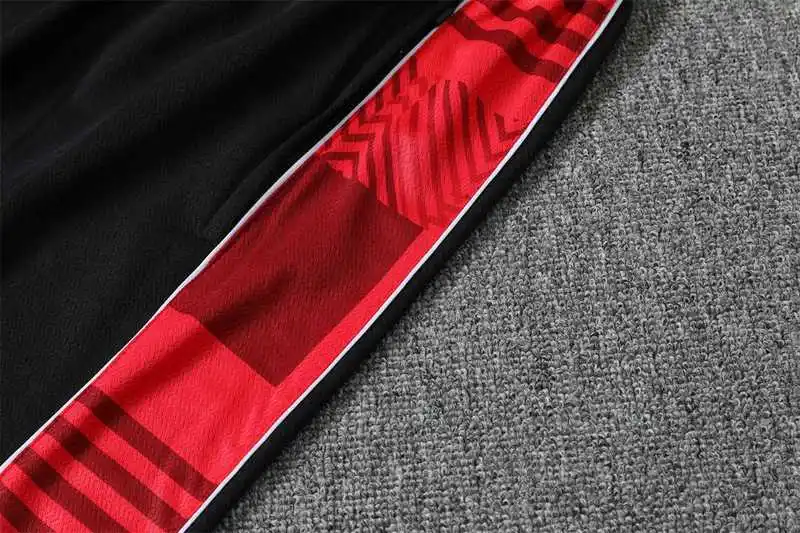 22-23 Ac Milan Training Suit Short Sleeve Kit Red