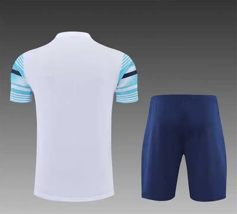 22-23 Manchester City Training Kit Wear White Blue