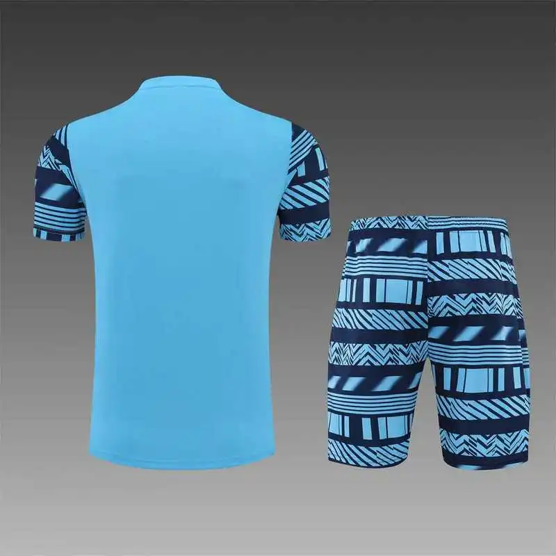 22-23 Manchester City Training Kit Wear Blue