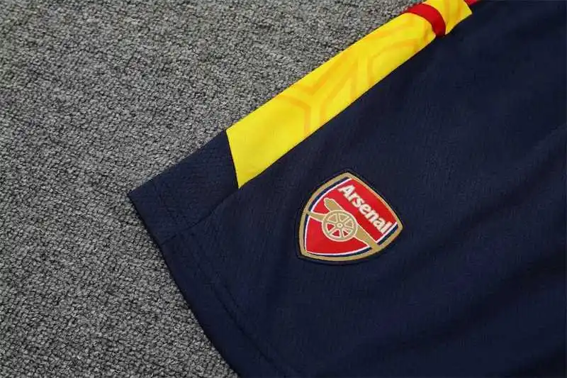 22-23 Arsenal Training Suit Short Sleeve Kit Royal Blue