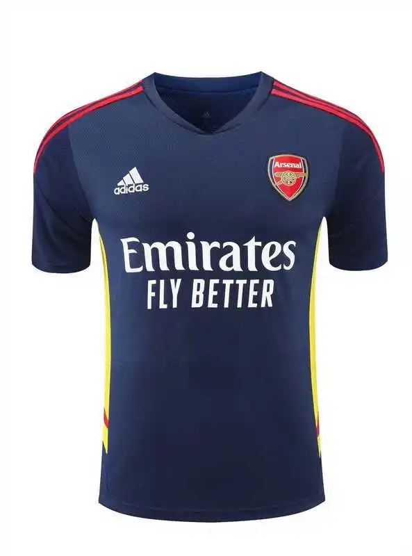 22-23 Arsenal Training Suit Short Sleeve Kit Royal Blue