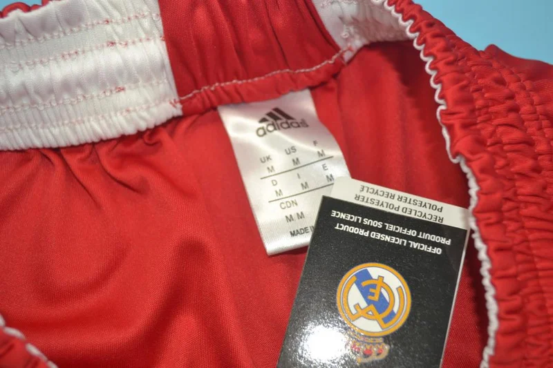 11-12 Real Madrid shorts red