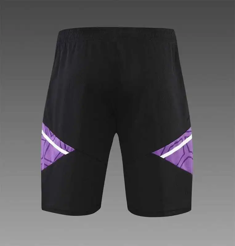 22-23 Real Madrid Training Suit Short Sleeve Kit Purple