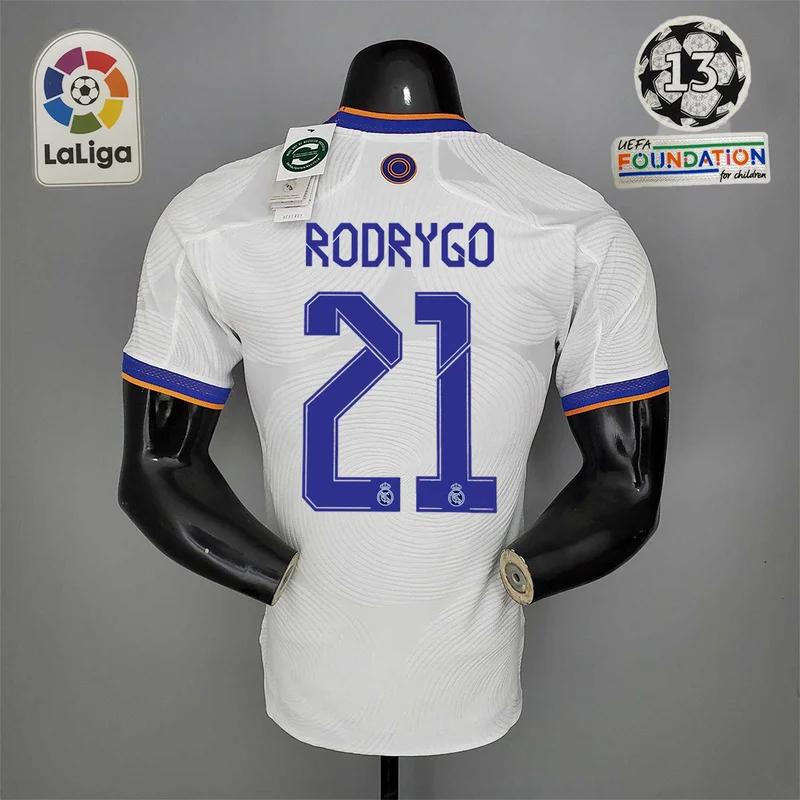 21-22 Real Madrid jersey home player version