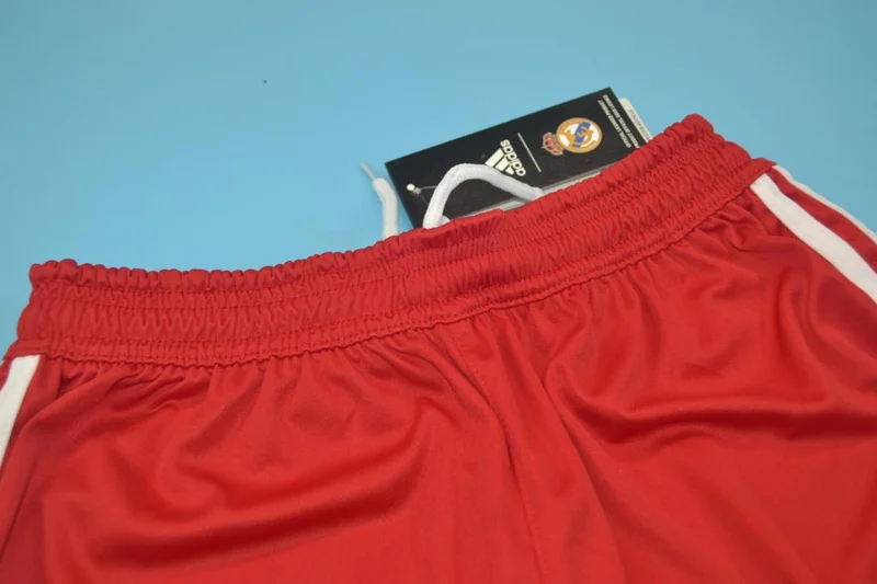 11-12 Real Madrid shorts red