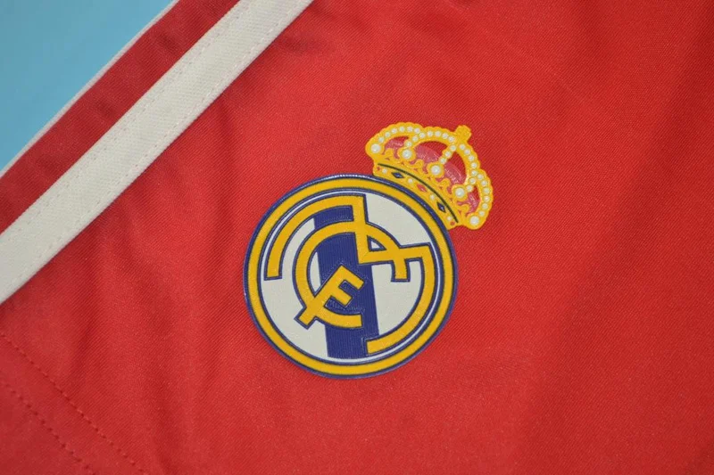 11-12 Real Madrid shorts red