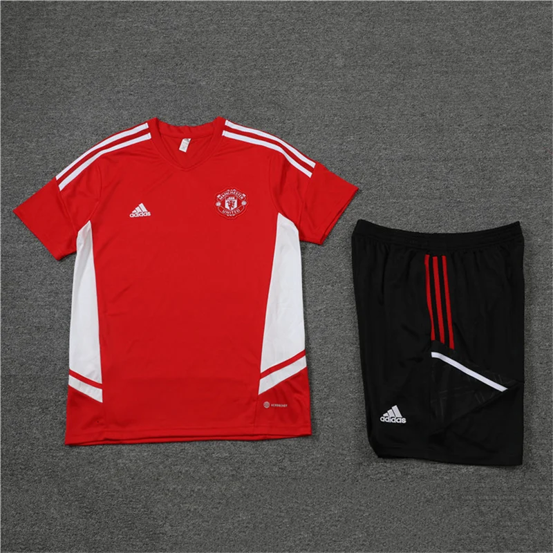 22-23 Manchester United jersey training suit red