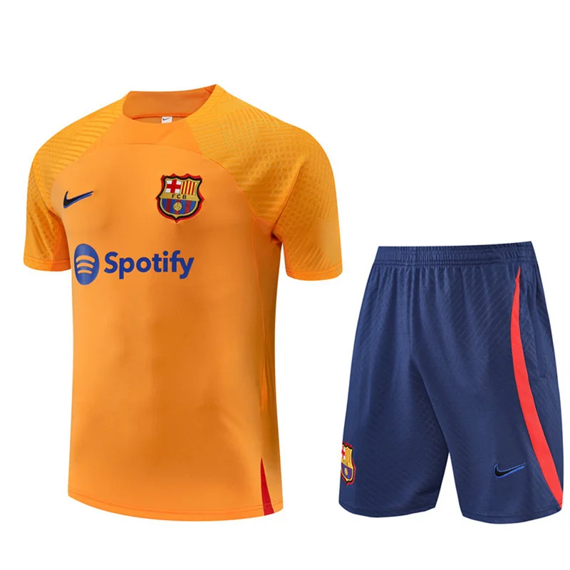 22-23 Barcelona training suit yellow