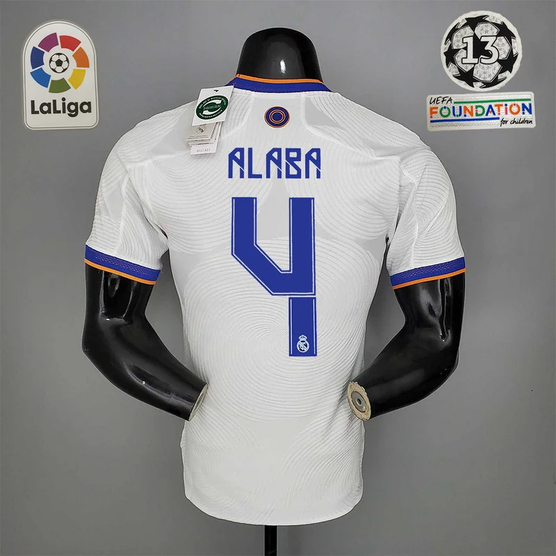 21-22 Real Madrid jersey home player version