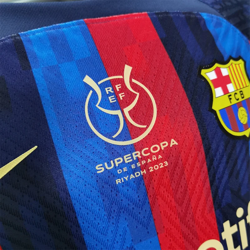 23-24 Barcelona Supercopa de Espana jersey player version