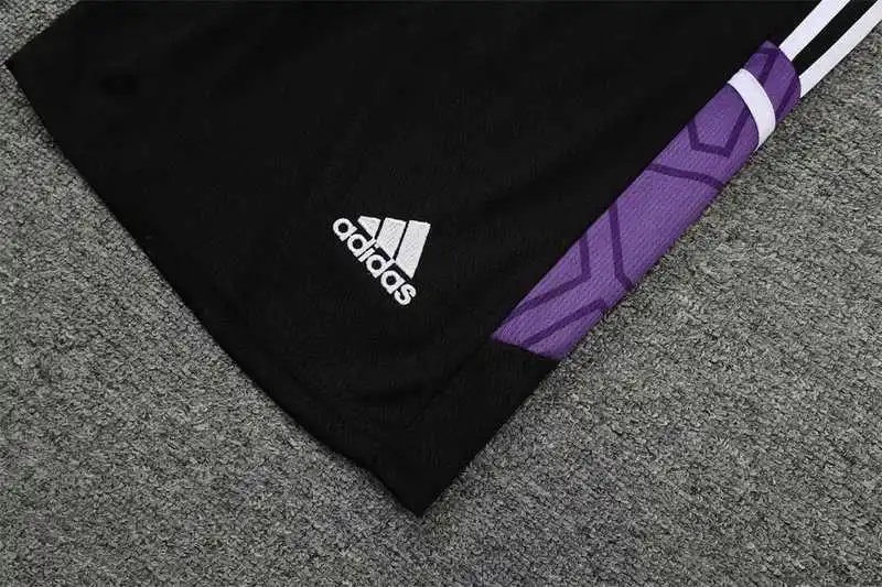 22-23 Real Madrid Training Suit Short Sleeve Kit Purple