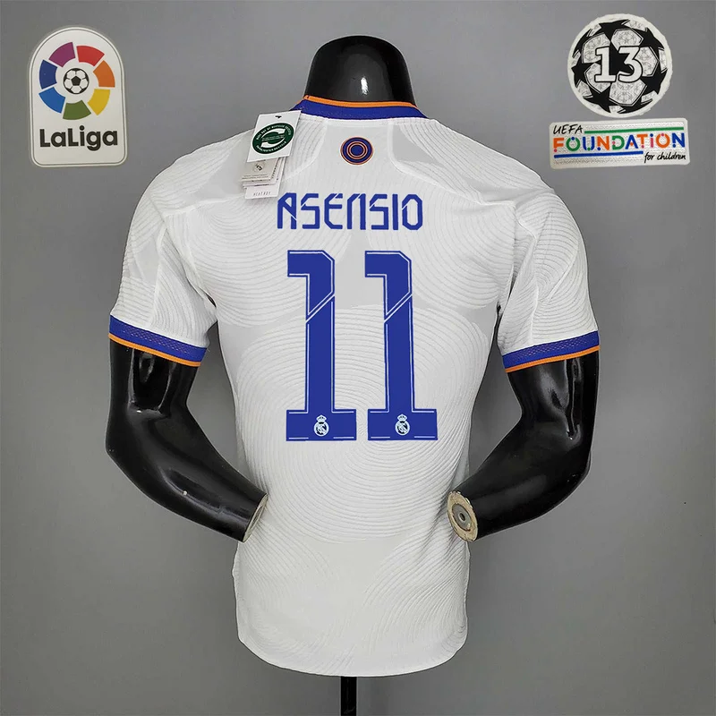 21-22 Real Madrid jersey home player version