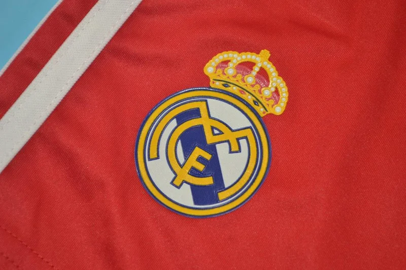 11-12 Real Madrid shorts red