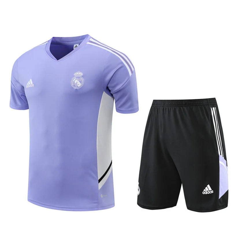 22-23 Real Madrid training suit purple