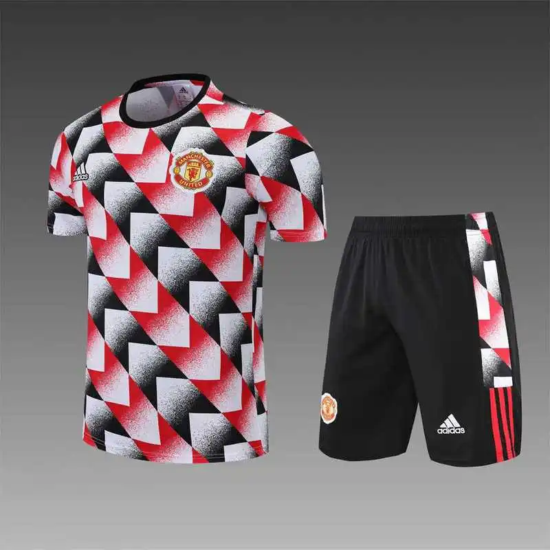 22-23 Manchester United jersey training suit color matching