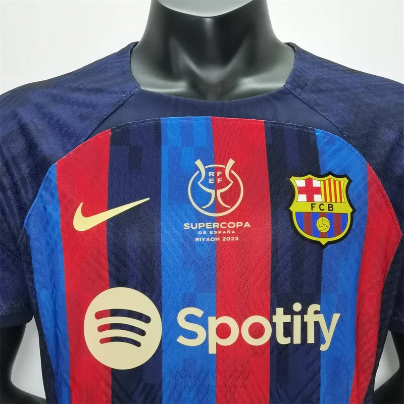 23-24 Barcelona Supercopa de Espana jersey player version