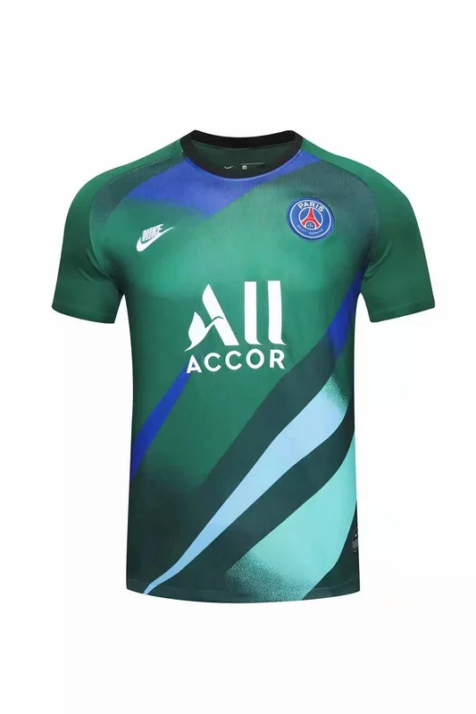 19-20 PSG jersey training kit Green Goalie Suit