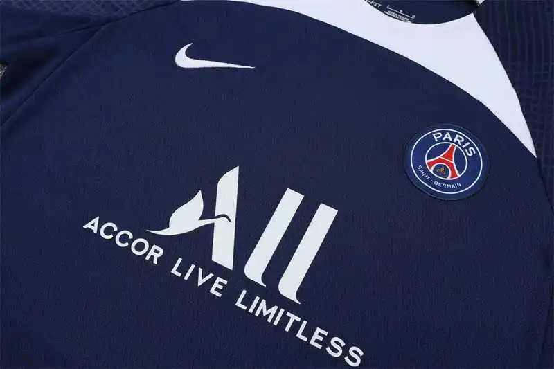 22-23 PSG Training suit Short Sleeve Kit Blue