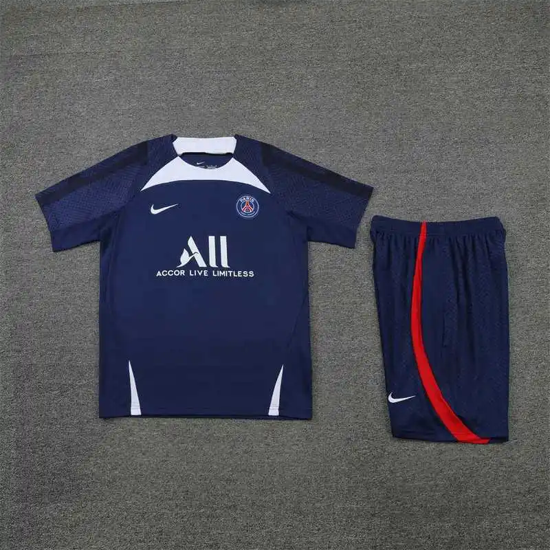 22-23 PSG Training suit Short Sleeve Kit Blue