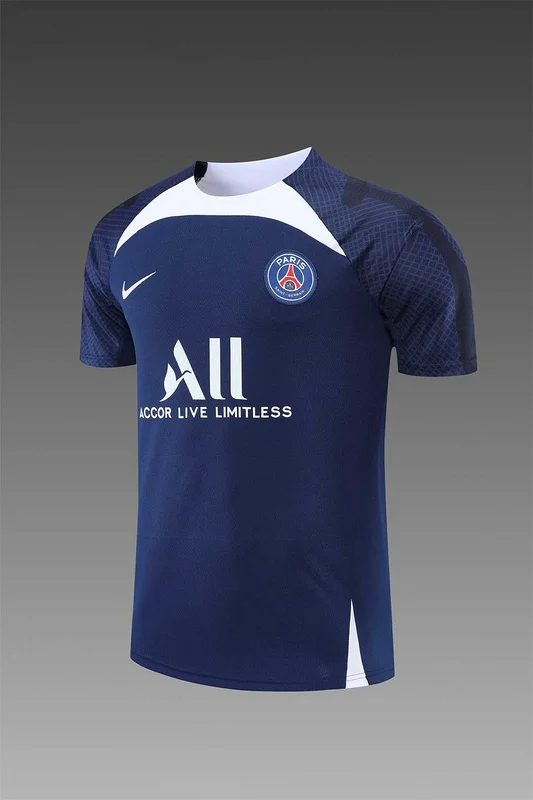 22-23 PSG Training suit Short Sleeve Kit Blue