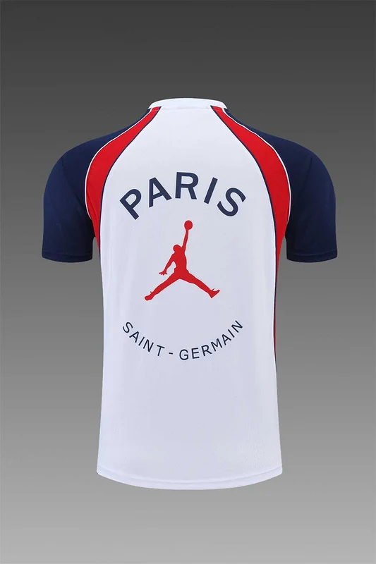 22-23 PSG training suit short sleeve kit White Blue Red