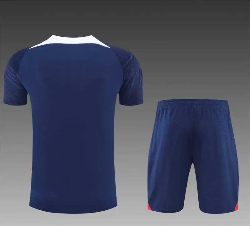 22-23 PSG Training suit Short Sleeve Kit Blue