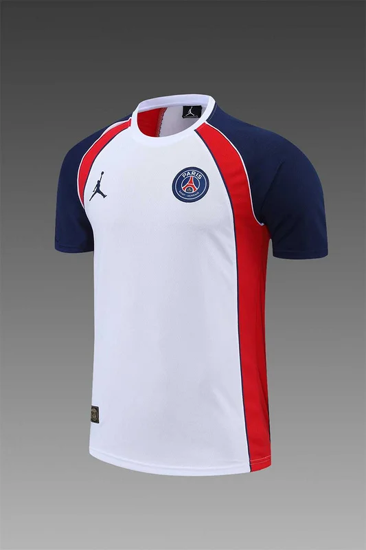 22-23 PSG training suit short sleeve kit White Blue Red