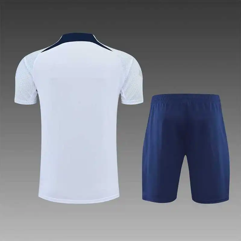 22-23 PSG Training Suit Short Sleeve Kit White