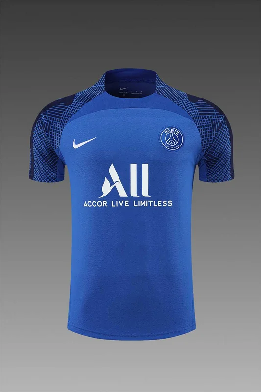 22-23 PSG training suit short sleeve kit blue