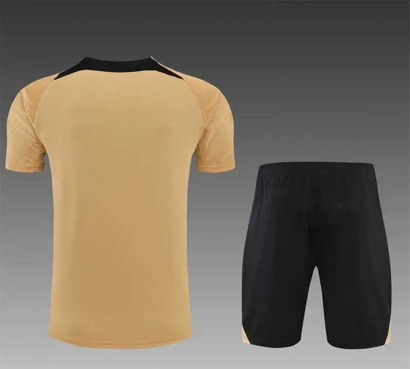 22-23 Chelsea Training jersey Short Sleeve Kit Gold