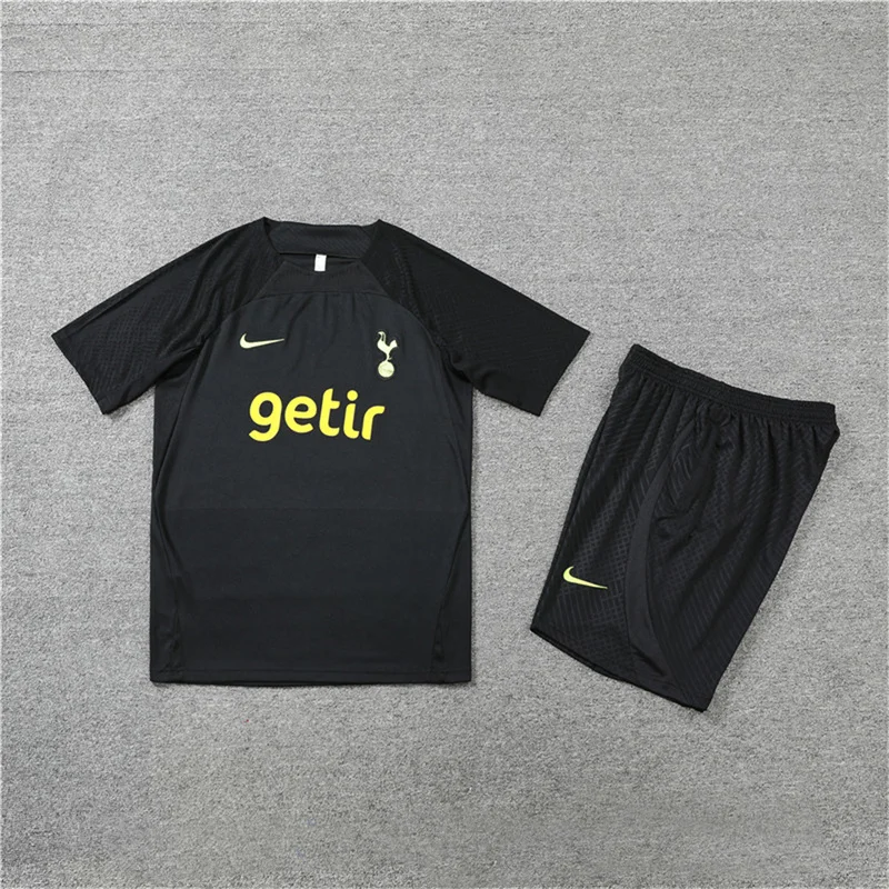 22-23 Tottenham jersey training kit black