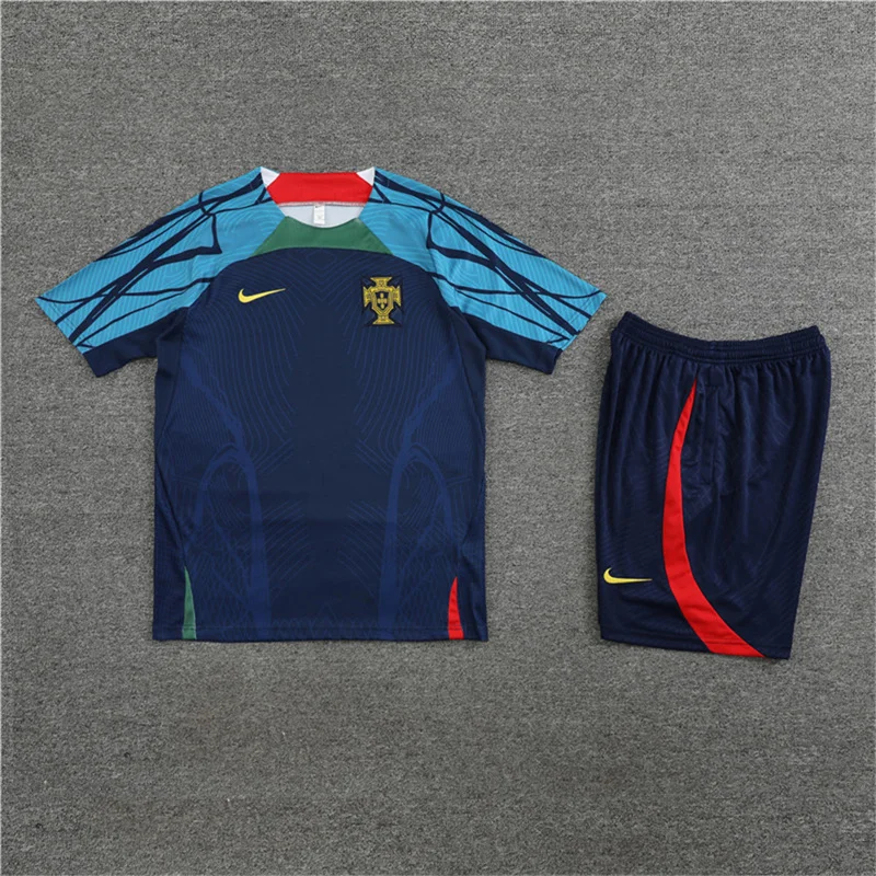 2022 Portugal jersey Training Jersey Royal Blue