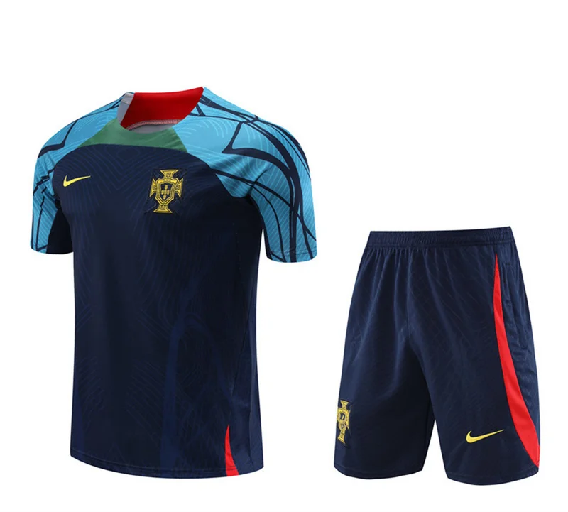 2022 Portugal jersey Training Jersey Royal Blue