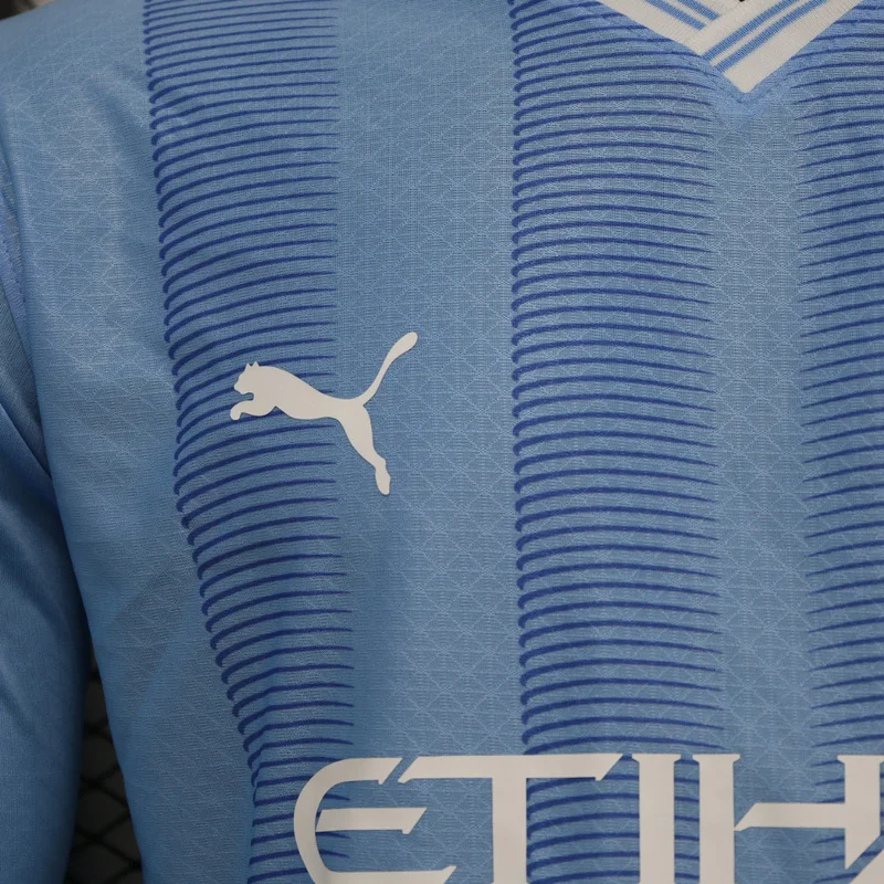 23-24 Manchester City jersey home long sleeve player version