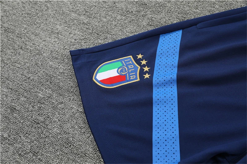 2022 Italy jersey training suit blue