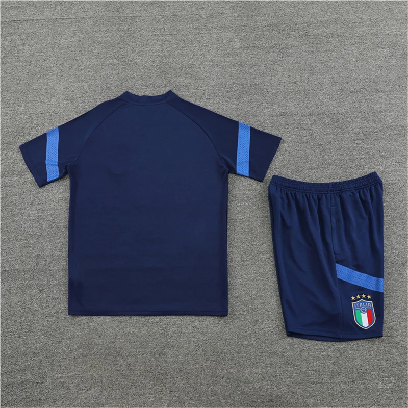 2022 Italy jersey training suit blue