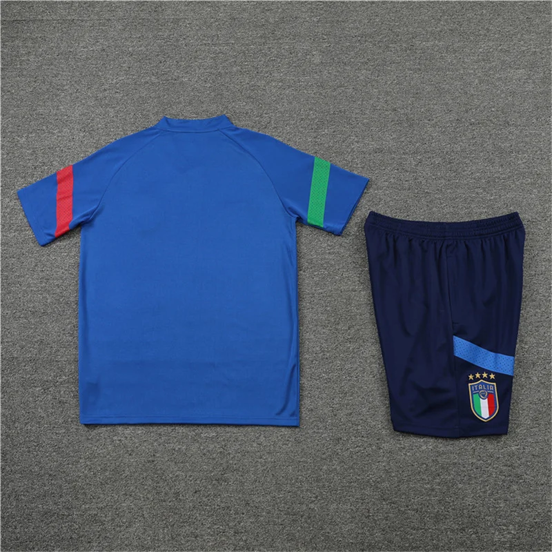 2022 Italy jersey training suit blue