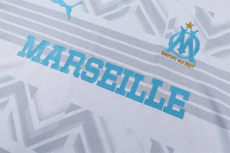 22-23 Marseille jersey vest training suit kit dark blue white