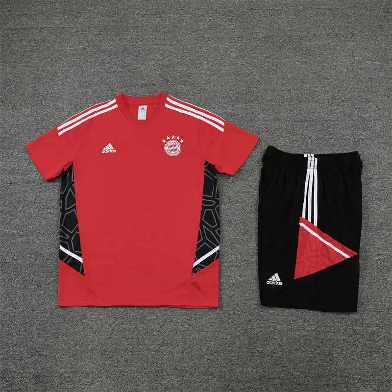 22-23 Bayern munich jersey training suit kit red