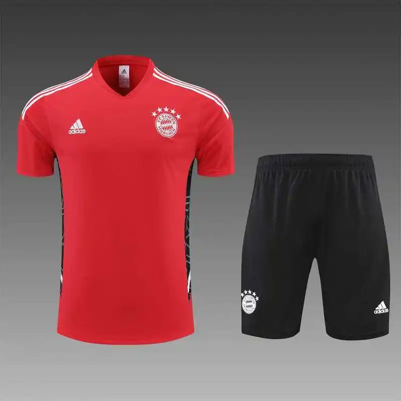 22-23 Bayern munich jersey training suit kit red