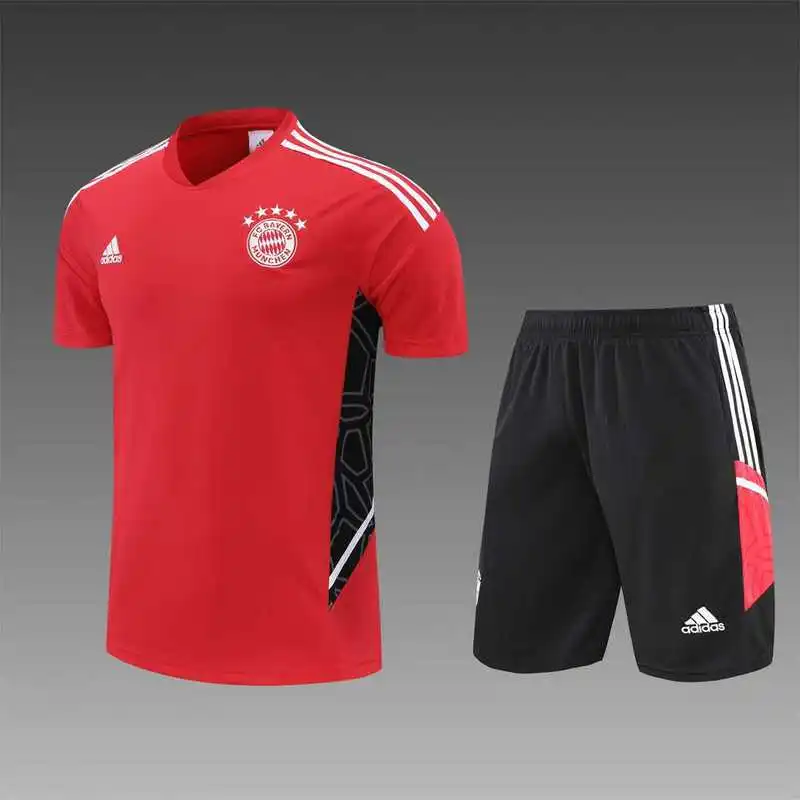 22-23 Bayern munich jersey training suit kit red