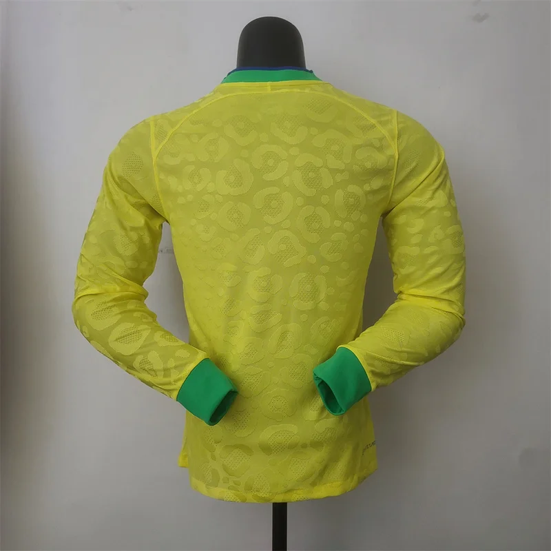 2022 Brasil home long sleeve player version