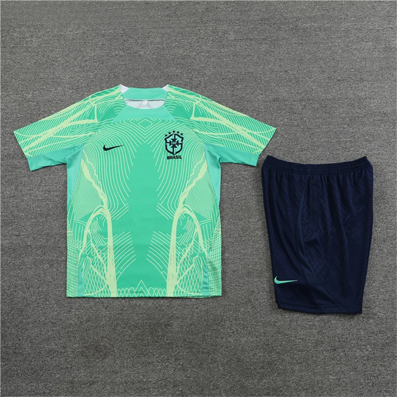 2023 Brazil jersey training suit green