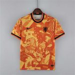 2022 Netherlands jersey training suit orange