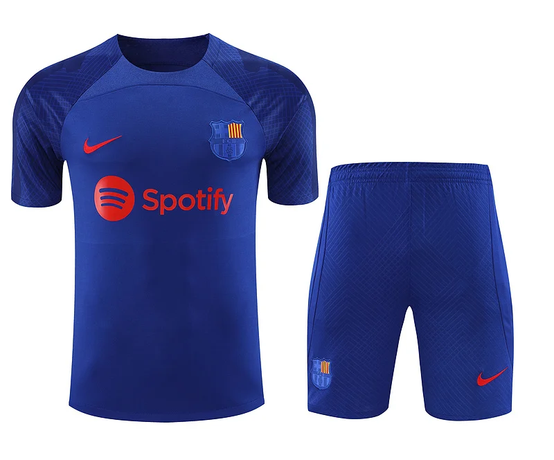 23-24 Barcelona jerseys blue training suit