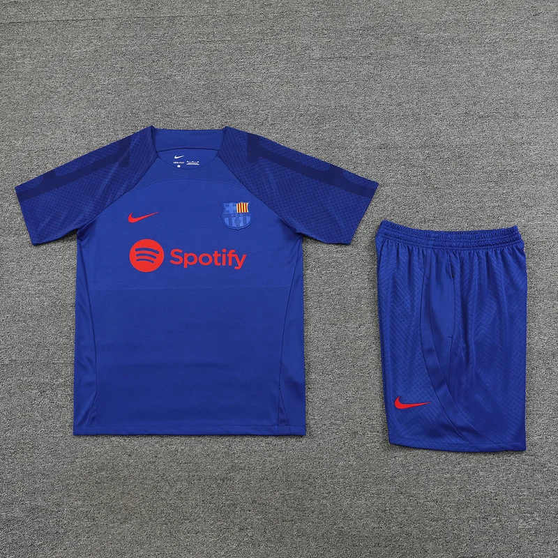 23-24 Barcelona jerseys blue training suit