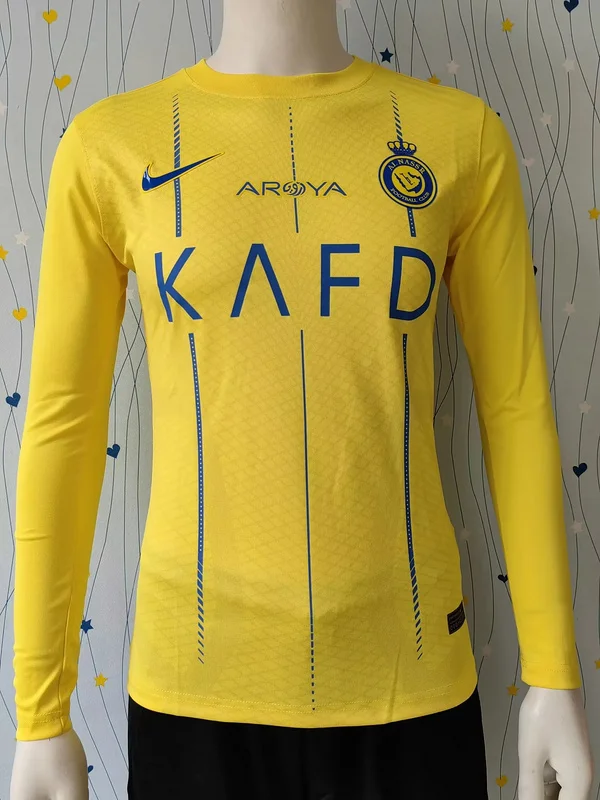 23-24 Al Nassr jersey home long sleeve player version